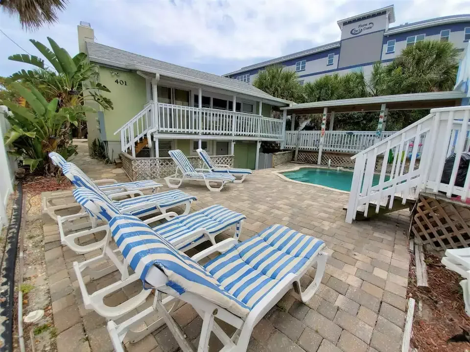 Oceanfront Vacation Home in Cocoa Beach | Direct Beach Access (Cottage)