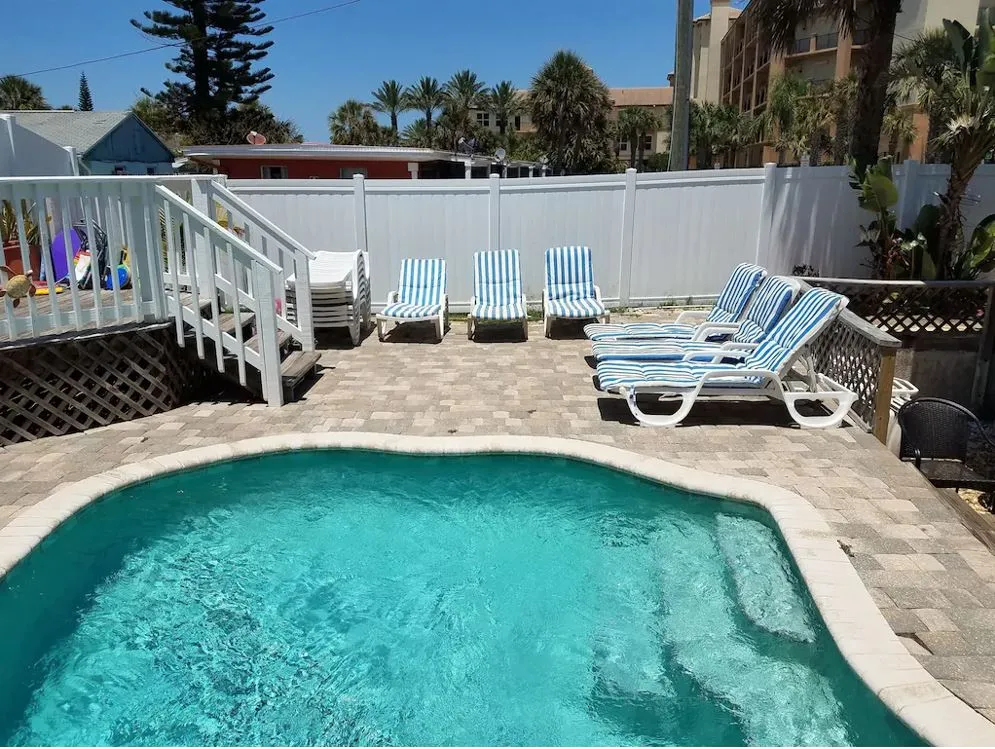 Multi-Level Direct Oceanview House Near Cocoa Beach Pier
