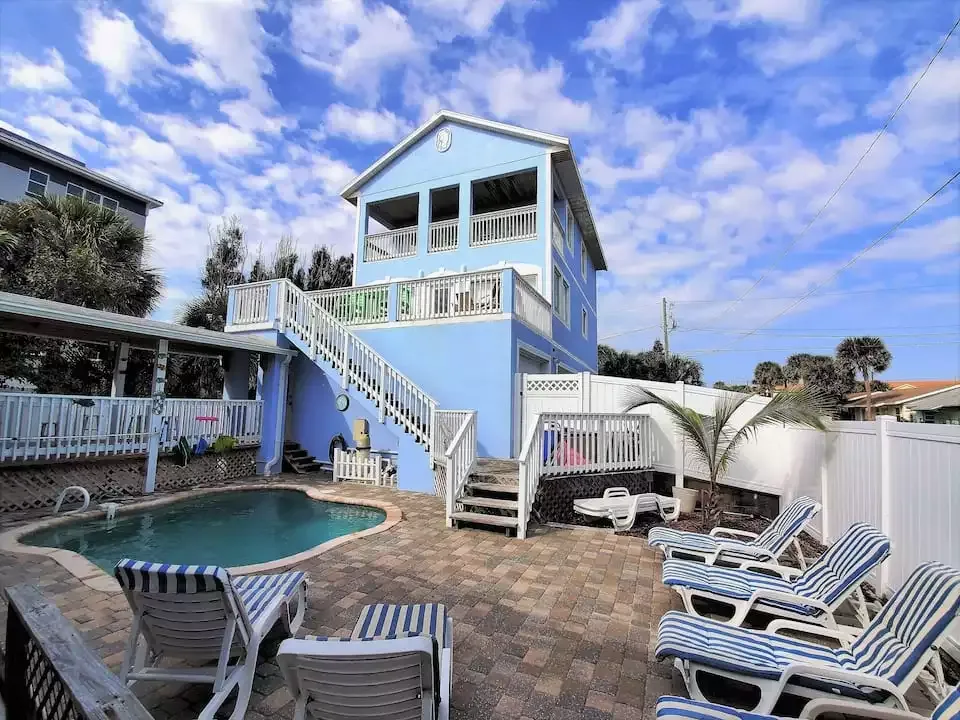 Cocoa Beach Oceanfront Property - Multi-Story House with Direct Ocean Views (Tower)
