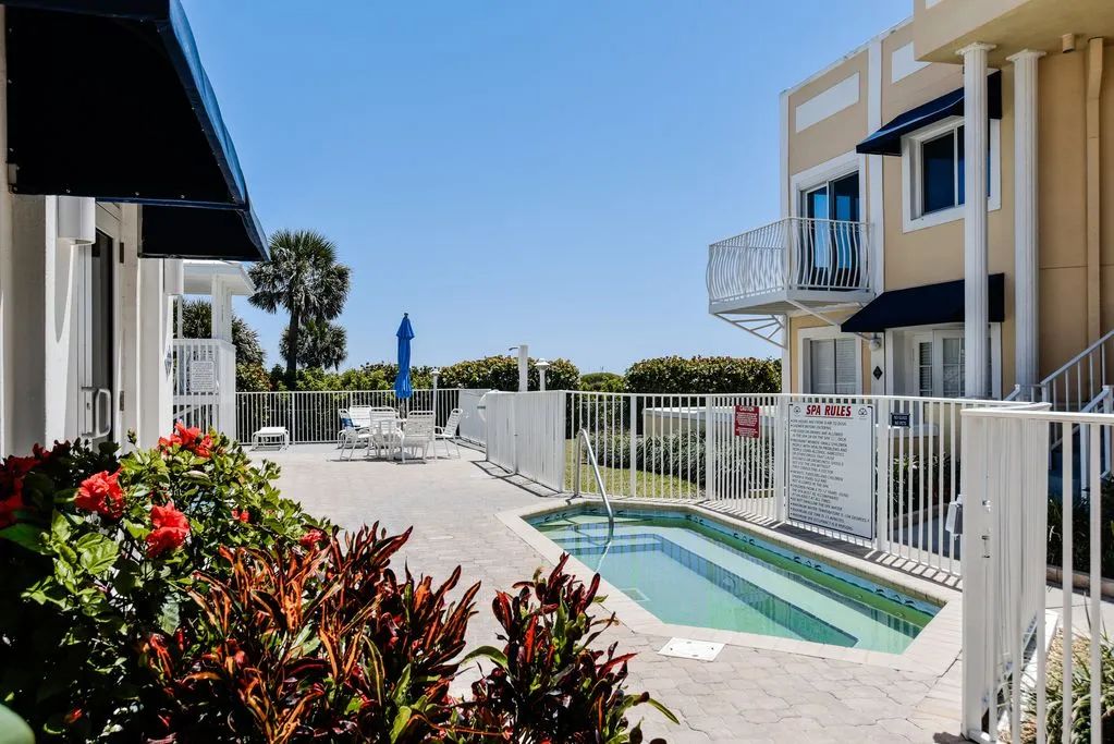 Royal Mansions Poolside Condo in Cape Canaveral | Large Patio & Just Steps From The Beach (PA201)