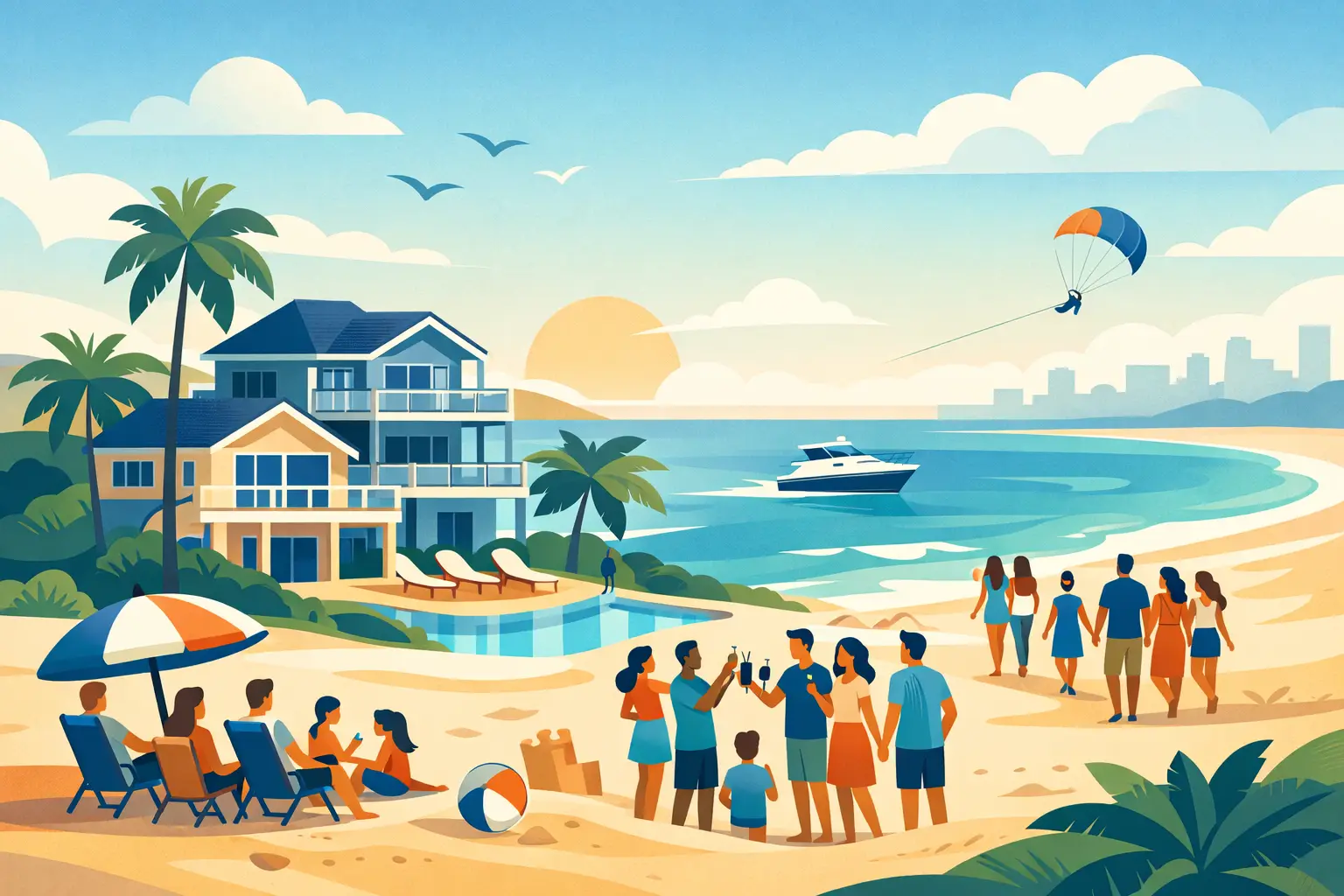 Large Group Beach Rentals Florida Guide