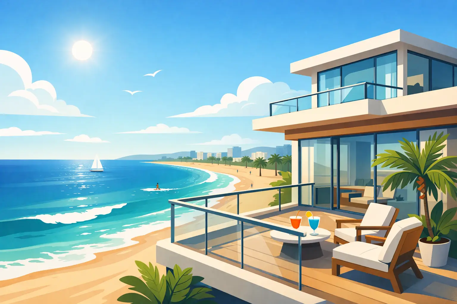 Beachfront Penthouse Rental Cocoa Beach